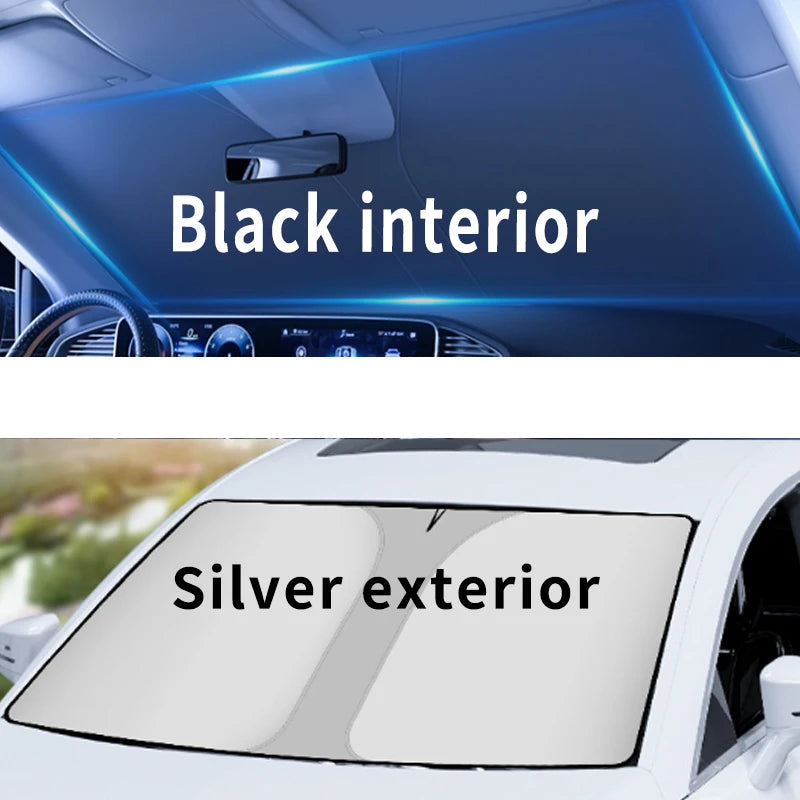 Car Sun Visor Front Windshield Sunshade – Heat Insulation | For Jetour Traveller / T2 (2023–2026)