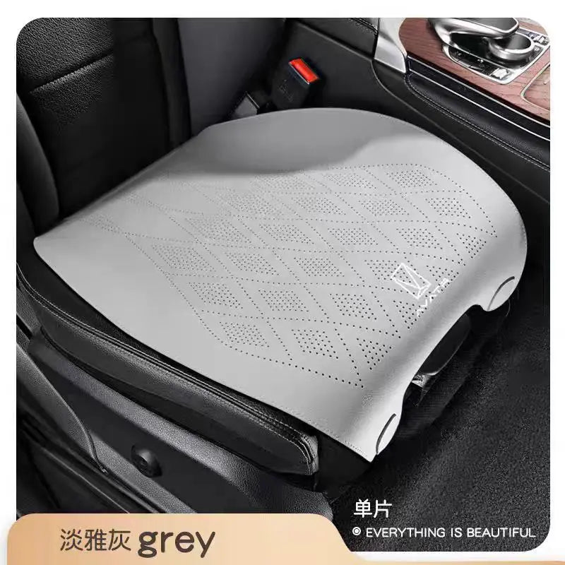 Avatr 07 / 11 / 12 — Suede Leather Breathable Seat Cushion Set, 3-Piece (2025)