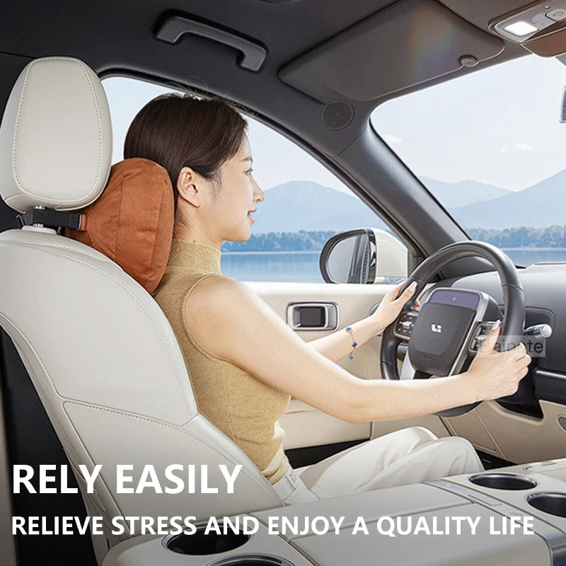 DEEPAL S05 / S07 / S7 / SL03 / G318 — Artificial Leather Neck Headrest & Lumbar Support Cushion Se
