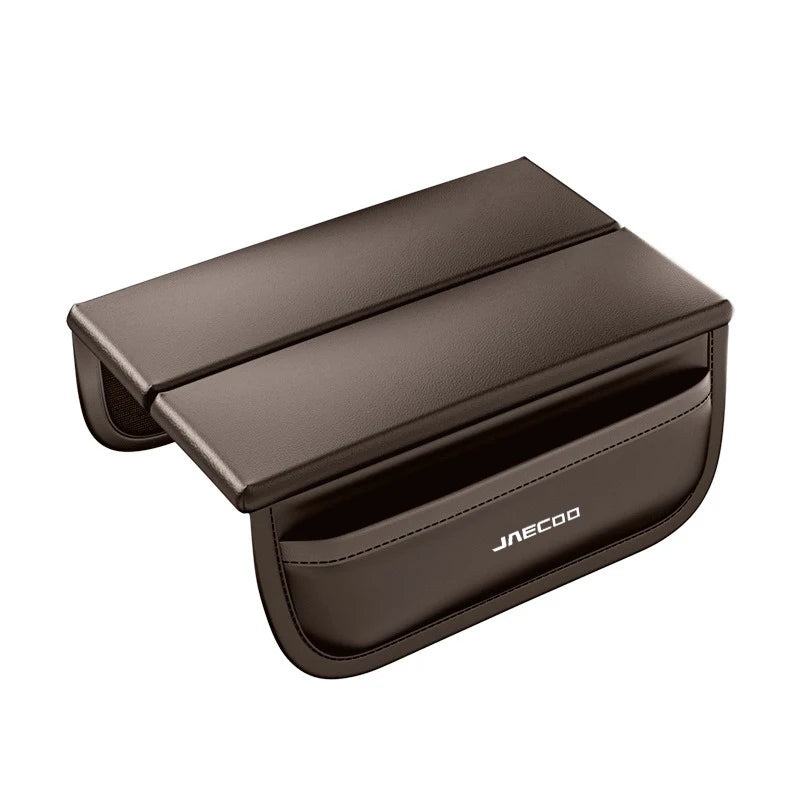 Jaecoo J6 / J7 / J8 PHEV — Leather Armrest Cushion with Logo & Storage Box (2023–2025)