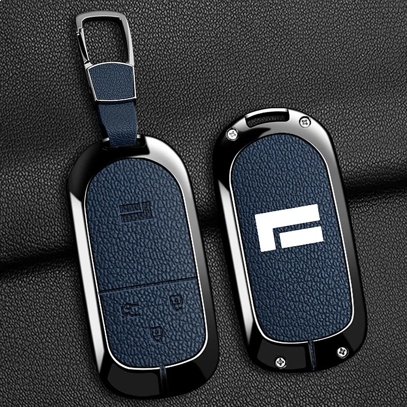 ROX ADAMAS — Zinc Alloy 3-Button Smart Key Fob Case & Keychain (2023–2026)