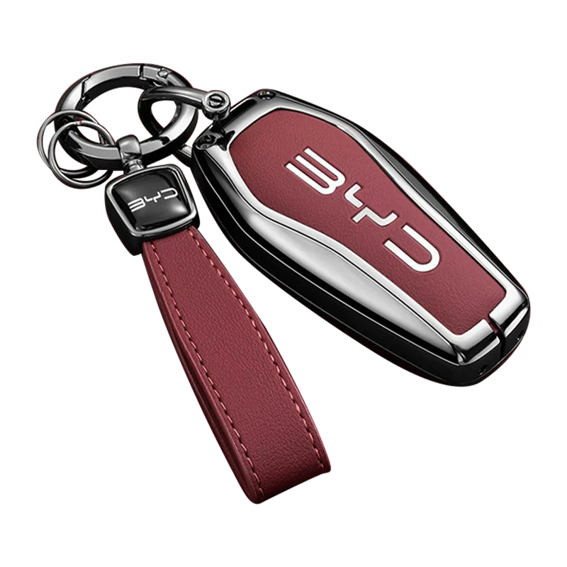 BYD Song Plus Pro / GM-I — Zinc Alloy Key Fob Case & Keychain (2022–2026)