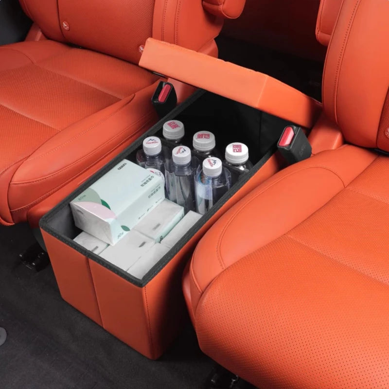 ROX 01 / Polestone 01 — Rear Seat Armrest Storage Box & Boot Organiser