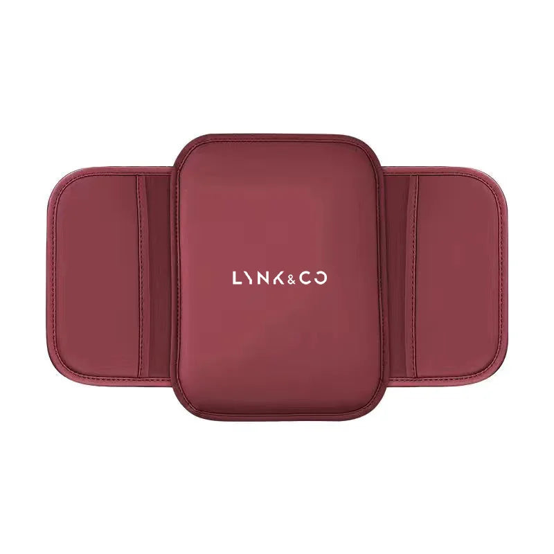Lynk & Co — PU Leather Armrest Box Pad & Storage Pocket (01 / 02 / 03 / 05 / 06 / 07 / 08 / 09 / 900 EM-P)