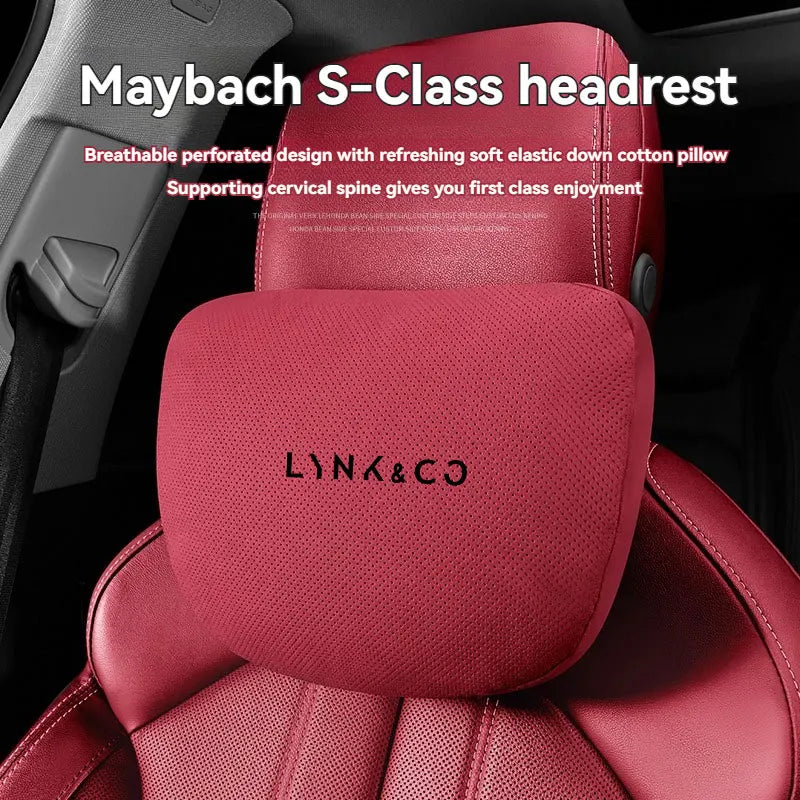 Lynk & Co 01 / 02 / 03 / 01 PHEV — Neck Headrest & Lumbar Support Pillow Set