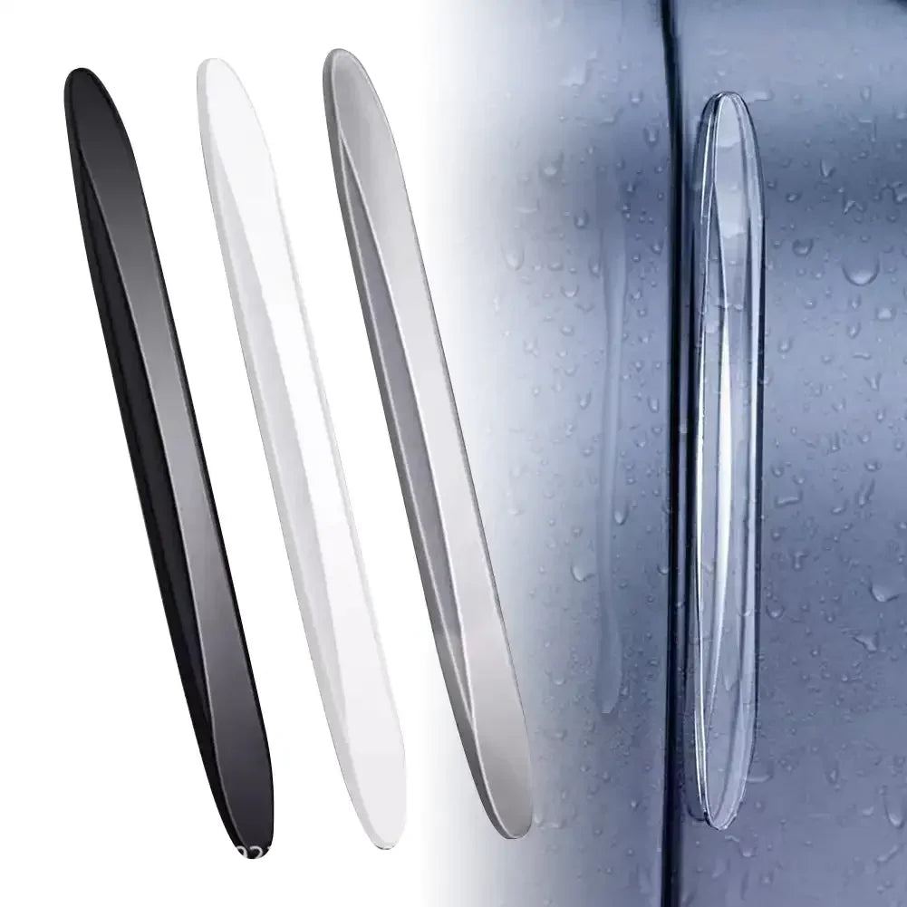 Invisible PU Door Edge Anti-Scratch & Anti-Collision Protection Strips — Set of 4