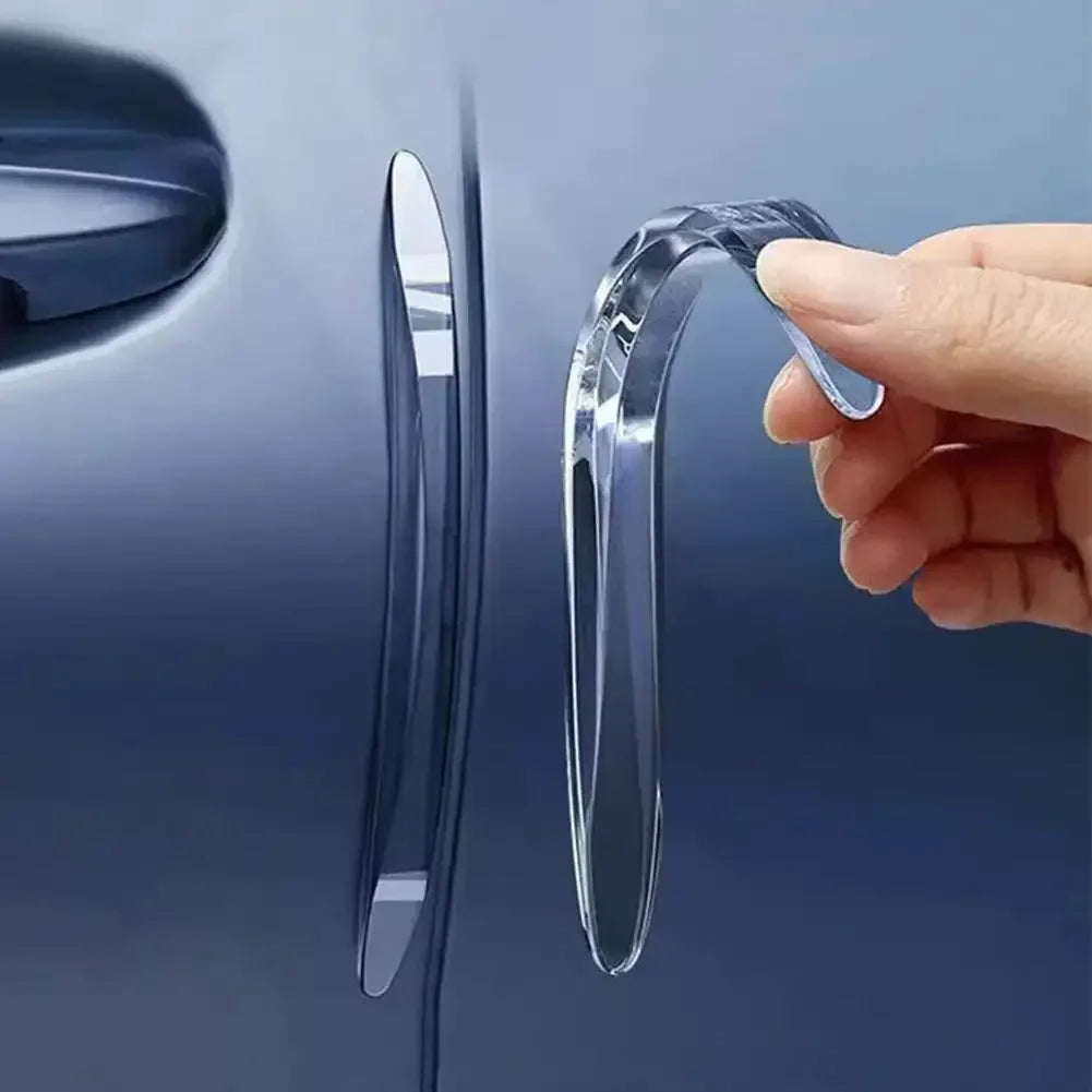 Invisible PU Door Edge Anti-Scratch & Anti-Collision Protection Strips — Set of 4