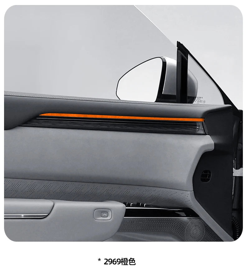 Zeekr 7X — Premium Suede Interior Trim Decal & Wrap Kit