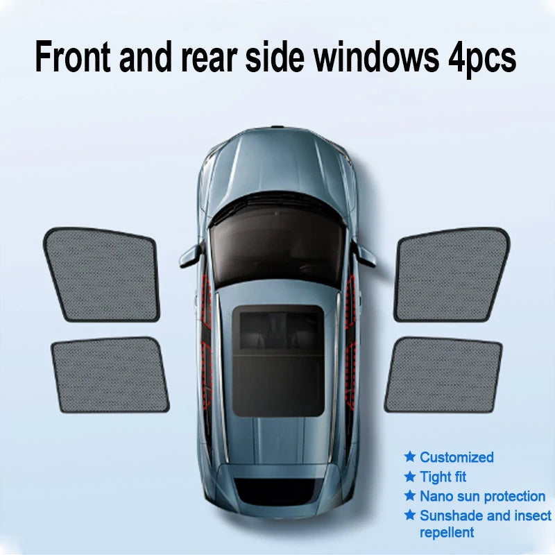 SunShade For WEY 03  2026 Curtains Window UV Protection Magnetic Visor Auto Parts Accessories