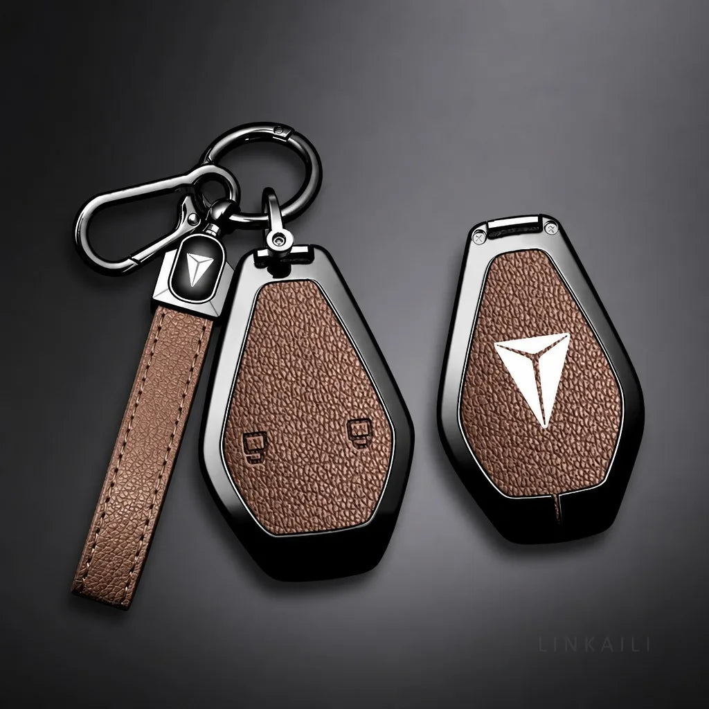 DEEPAL S07 / L07 — Zinc Alloy & Leather Key Fob Case & Keychain (2026)