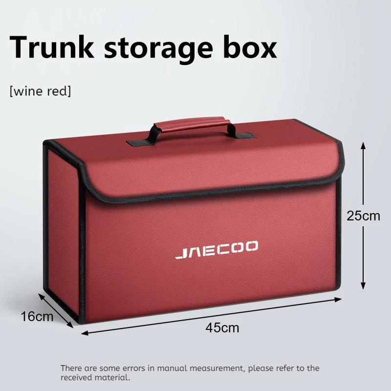 Jaecoo J5 / J7 / J8 — Foldable Boot Storage & Camping Organiser Box (2024–2026)