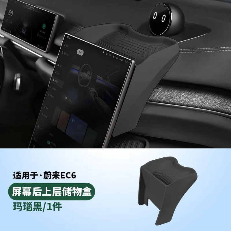 NIO EL6 / EC6 — Behind-Screen Centre Console Storage Box & Organiser Tray (2023–2025)