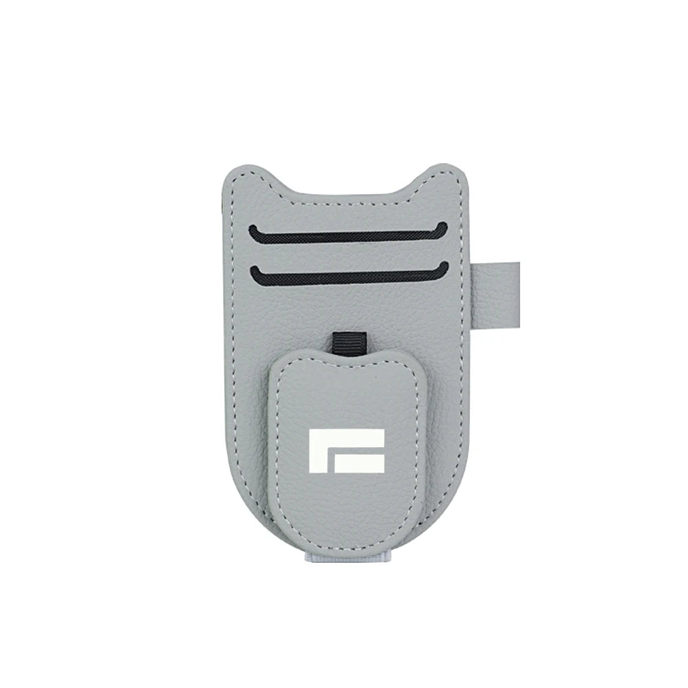 ROX ADAMAS — Leather Visor Sunglasses Clip & Multi-Function Storage Box (2026)
