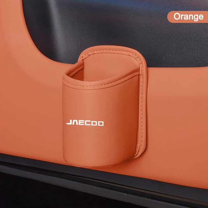 Jaecoo J7 / J8 / Chery Tiggo / Omoda 5 — Leather Door & Rear Seat Drink Holder & Cup Storage Rack