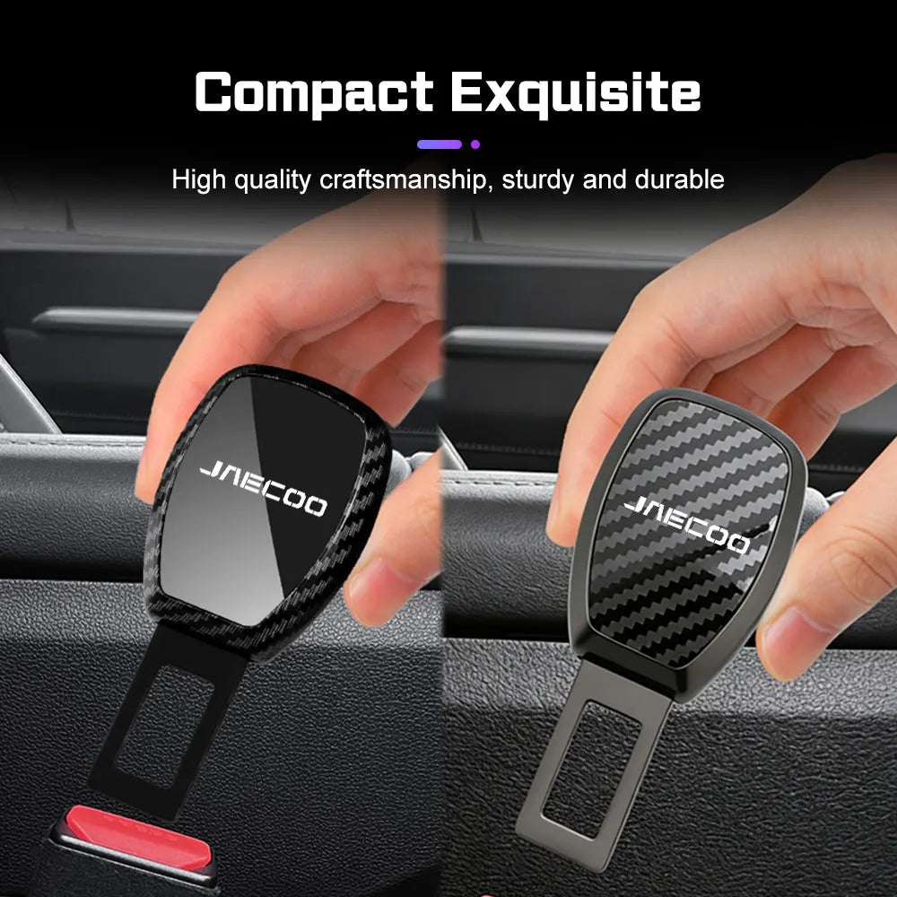 Jaecoo J5 / J6 / J7 / J8 — Zinc Alloy Seat Belt Extender Buckle Clip (2024–2026)