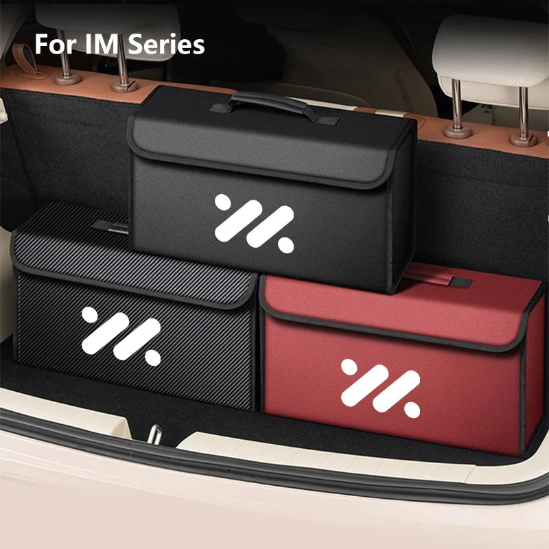 Universal Foldable Leather Trunk Storage Box