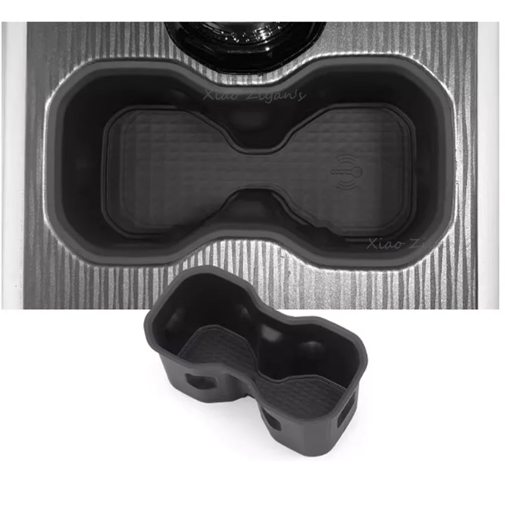 Jetour T1 — Centre Console Storage Box, Wireless Charging Pad & Cup Holder Cover (2024–2026)