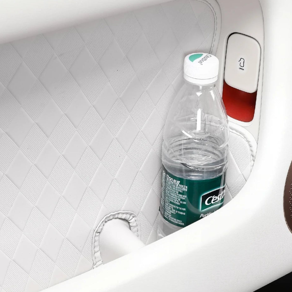 iM LS9 2026 — Leather Door Storage Slot Mats & Cup Holder Liners
