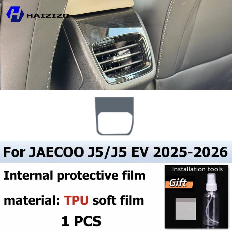 Jaecoo J5 / J5 EV — Matte TPU Interior Screen & Console Protective Film Kit, LHD & RHD (2025–2026)