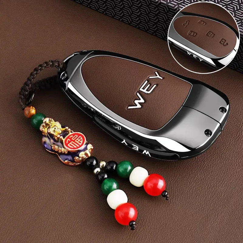 WEY 03 — Premium Zinc Alloy Key Fob Case & Cover