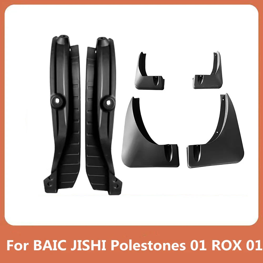 ROX 01 — Front & Rear Wheel Mudguard Tile Shell & Arch Liner, No-Drill (2023–2025)