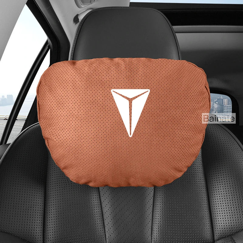 DEEPAL S05 / S07 / S7 / SL03 / G318 — Artificial Leather Neck Headrest & Lumbar Support Cushion Se