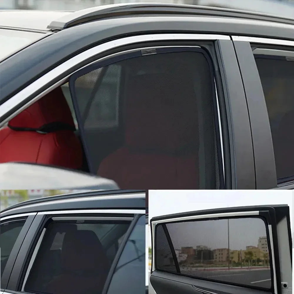Jetour T2 Traveller PRO — Custom Magnetic Window Sunshades (2023–2025)