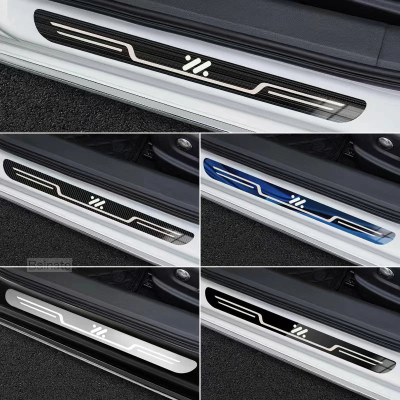 Universal Car Door Sill Protector Plates