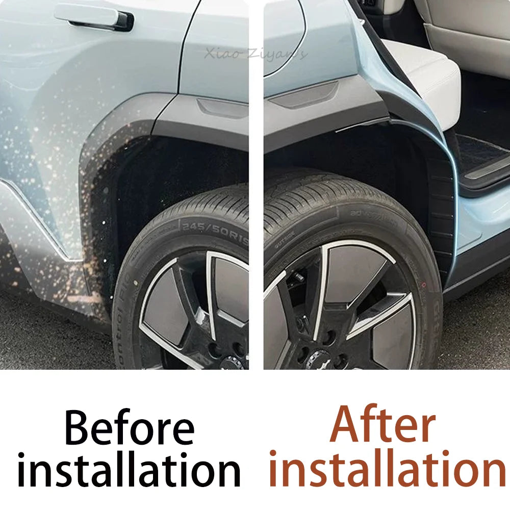 NIO EL6 — Rear Wheel Inner Mudguard Liner & Splash Protector, Set of 2 (2023–2026)