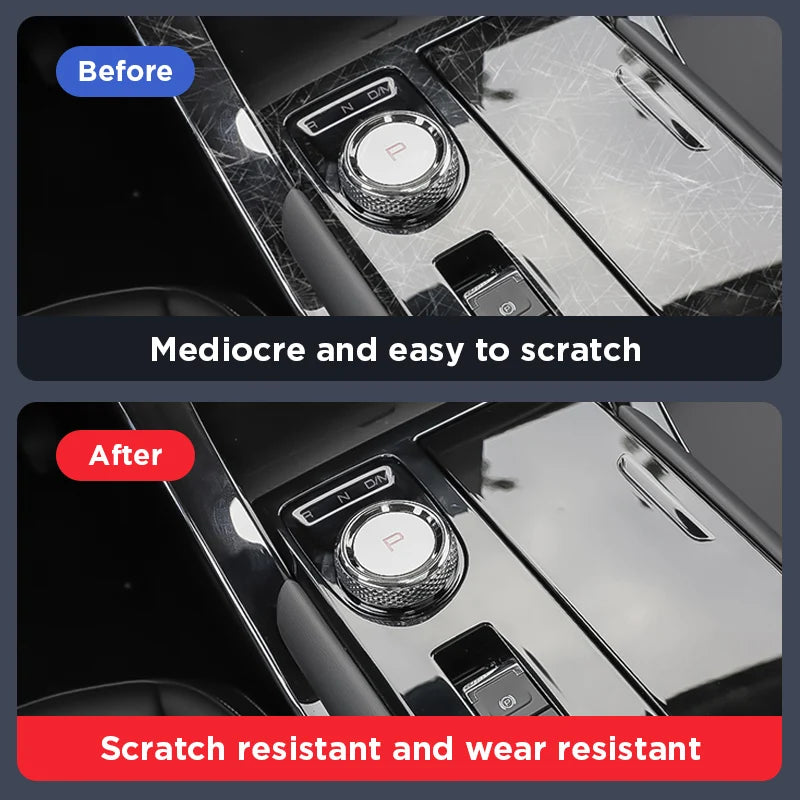 Jetour T2 2026 — Transparent TPU Interior Centre Console Protective Film