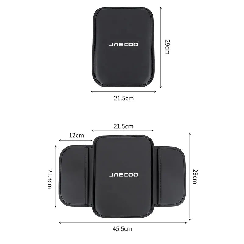 Jaecoo J7 / J8 / Chery Tiggo — PU Leather Armrest Console Cushion & Storage Pad