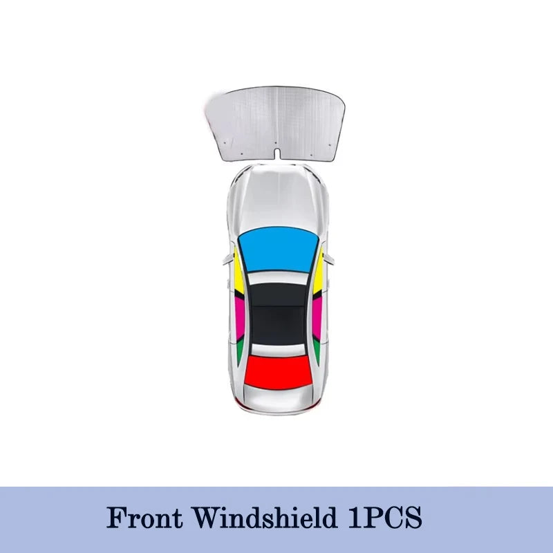 DEEPAL S05 — Blackout Magnetic Window Sunshades & Windshield Visor, Full Coverage (2024–2026)