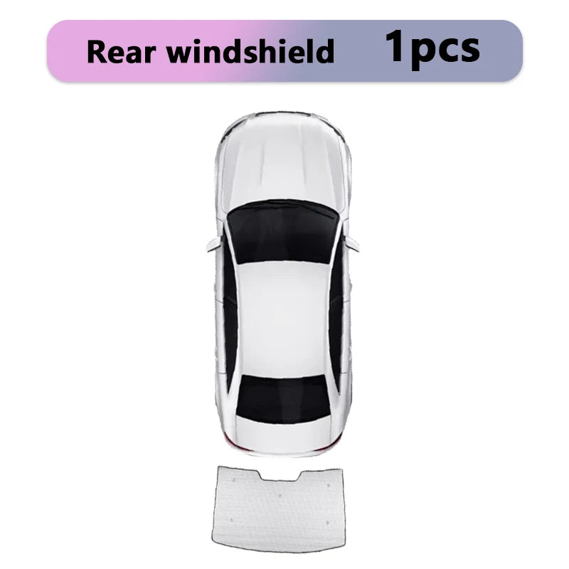 Full Sunshade Set – Windshield & Window Visor Cover | For Zeekr 7X (2024–2026)