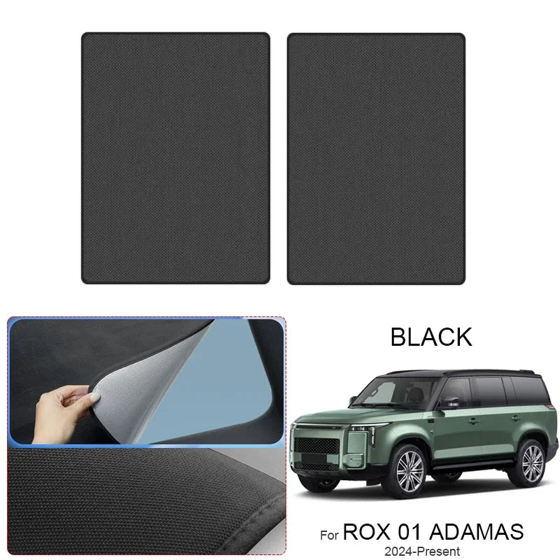 ROX 01 ADAMAS — Suede Electrostatic Sunroof Sunshade, UV & Heat Insulation