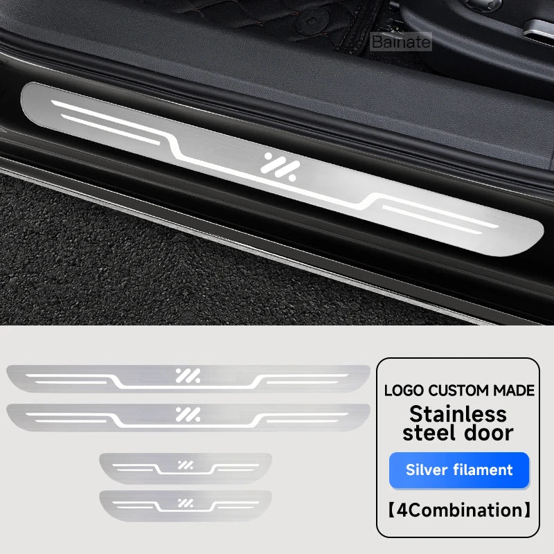 Universal Car Door Sill Protector Plates