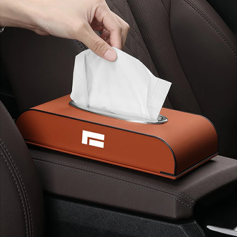 ROX ADAMAS — Microfiber Armrest Hanging Tissue Box & Storage Bag (2026)