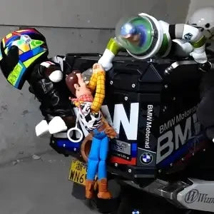 45cm Toy Story Sherif Woody Buzz Lightyear Car Dolls Toys Outside Hang Toys Cute Auto Accessories Car Decoration Doll