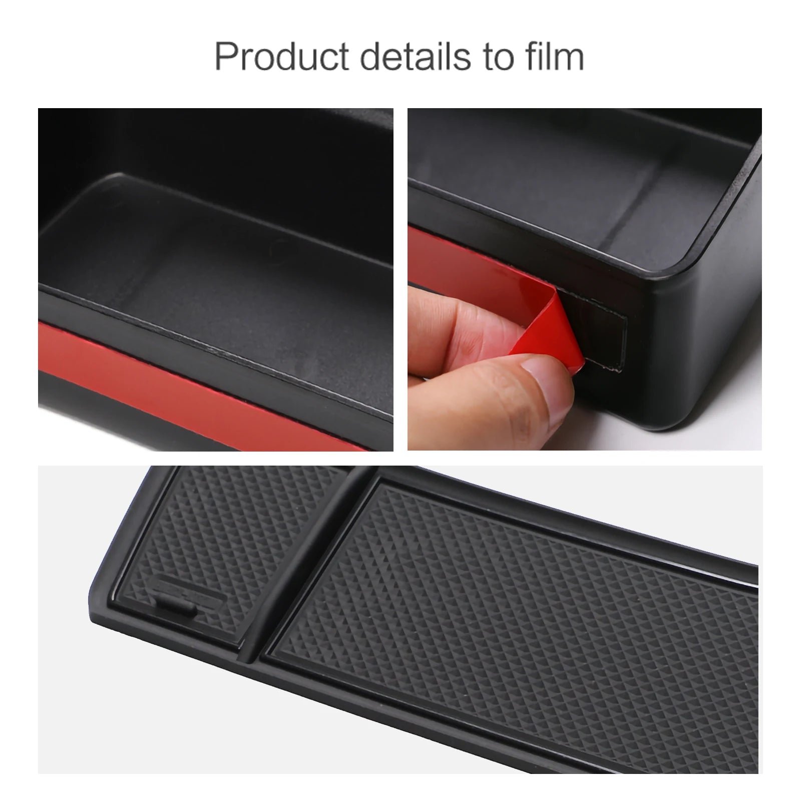 NIO ET7 — Hidden Behind-Screen Dashboard Storage Box & Console Organiser Tray