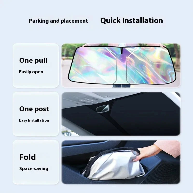 Avatr 11 — Foldable UV Reflective Windshield Sunshade (2021–2026)