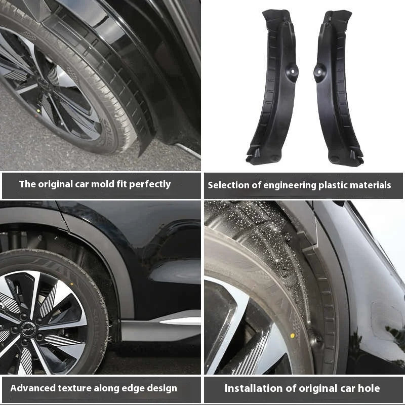 BYD Song Plus DMI / Seal U / Sealion 6 — Rear Wheel Mudguard & Lining Protector Set