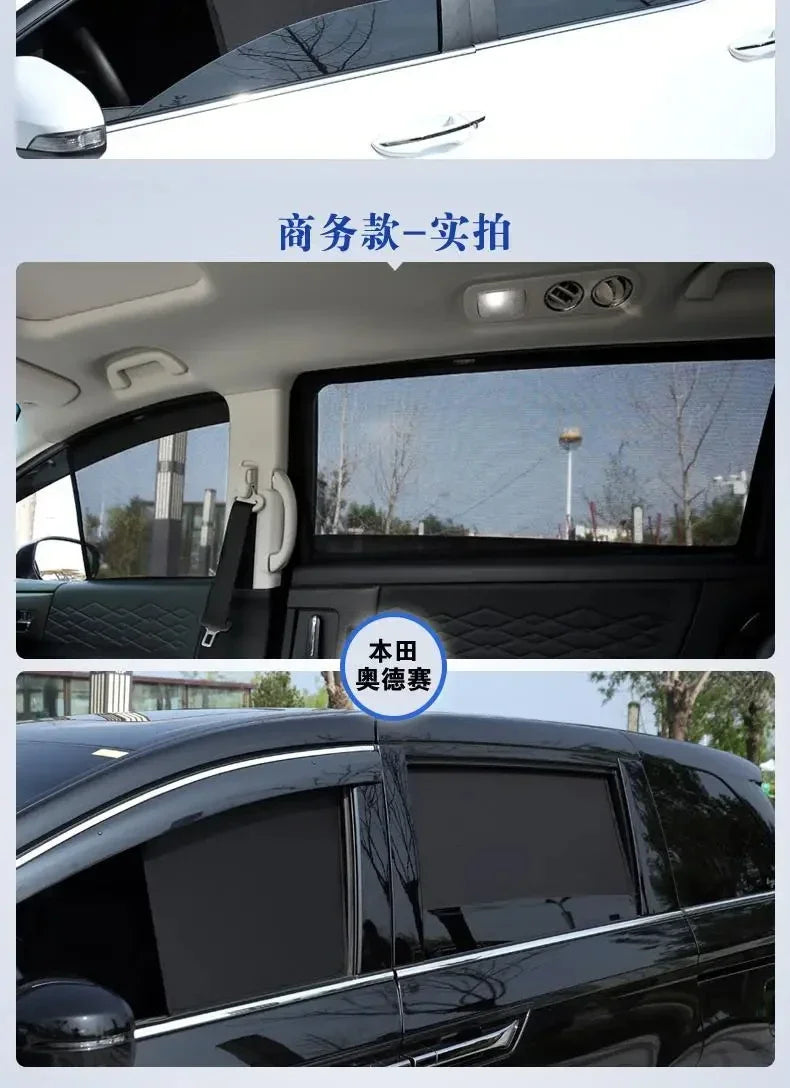 Jetour T2 Traveller PRO — Custom Magnetic Window Sunshades (2023–2025)