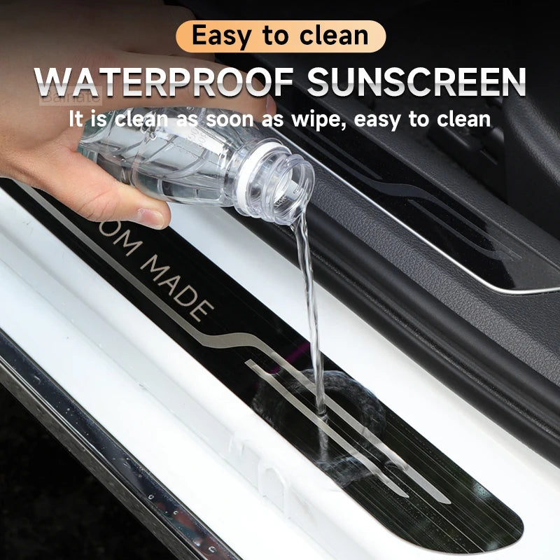 Universal Car Door Sill Protector Plates
