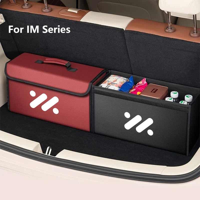 Universal Foldable Leather Trunk Storage Box