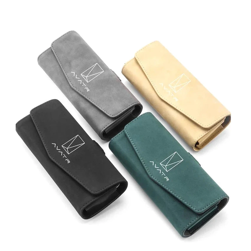 Universal Suede Car Visor Glasses Holder