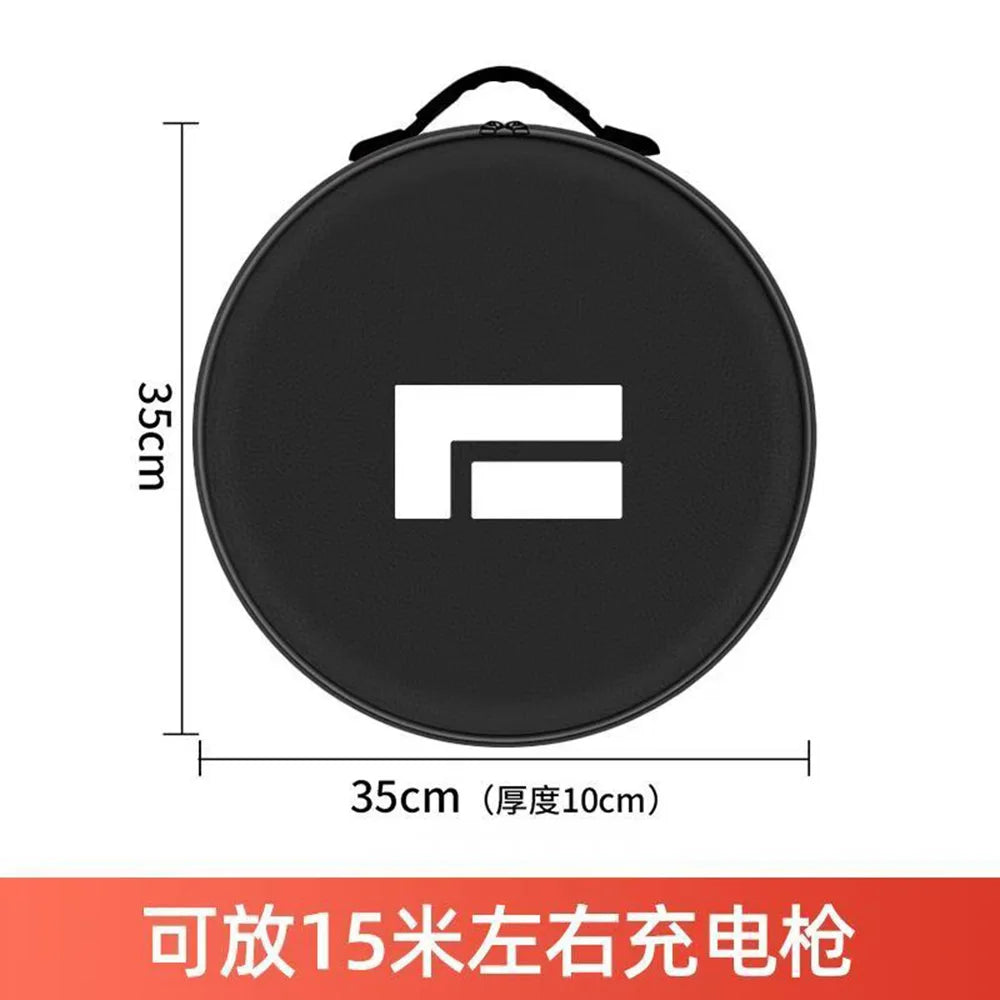 ROX ADAMAS — PU Leather EV Charging Cable & Gun Storage Bag (2026)