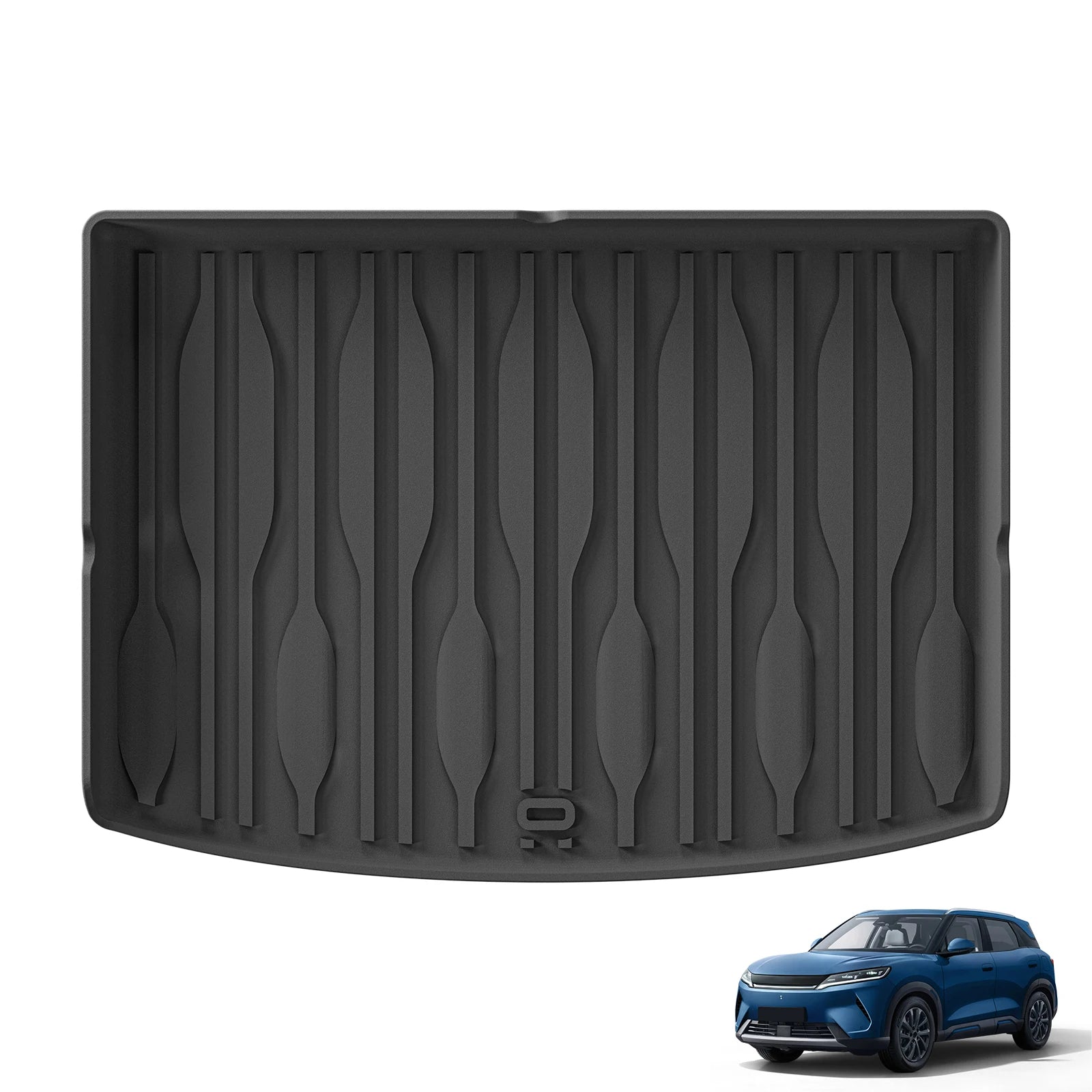 BYD Atto 2 EV / Yuan UP — 3D TPE Floor Mats & Cargo Trunk Pad (2025–2026)