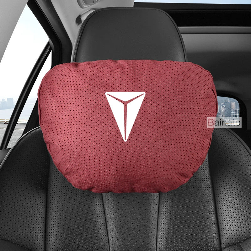 DEEPAL S05 / S07 / S7 / SL03 / G318 — Artificial Leather Neck Headrest & Lumbar Support Cushion Se