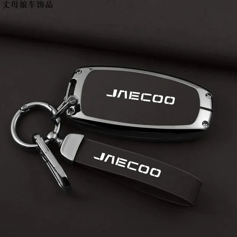 Jaecoo J7 — Galvanised Alloy Key Fob Case & Keychain Cover (2024–2025)