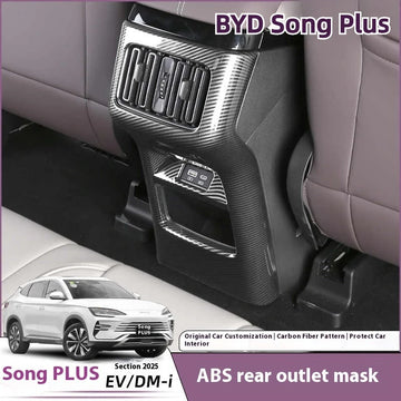BYD Song Plus DMI / Seal U / Sealion 6 — Rear Armrest Anti-Kick Cover & Frame Pad Protector