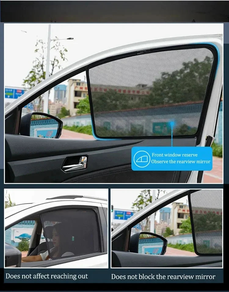 Jetour T2 Traveller PRO — Custom Magnetic Window Sunshades (2023–2025)